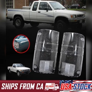 CLEAR TAIL LIGHT LAMP ONLY LENS FOR TOYOTA HILUX LN85 RN90 PICKUP 1989-1997 - Picture 1 of 9