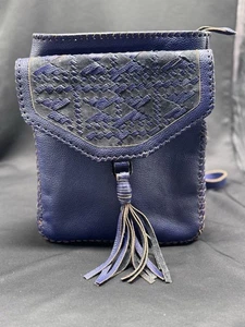 Cleobella Fringe Bag Travel backpack Leather Purse Anthro - Picture 1 of 18