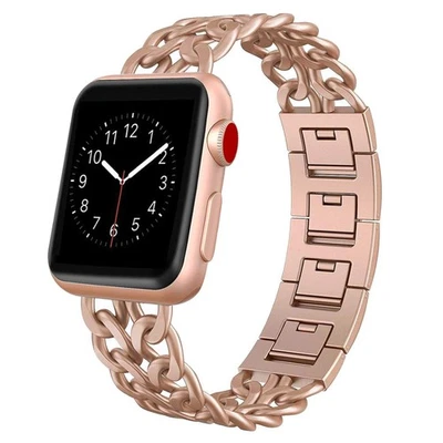 Cowboy Metal Band Compatible for Apple Watch Band Series 7 6 SE 4 5 40mm 41mm... - Image 1 of 4