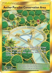 Pokemon Aether Paradise Conservation Area NM 1st Edition Normal - Picture 1 of 1