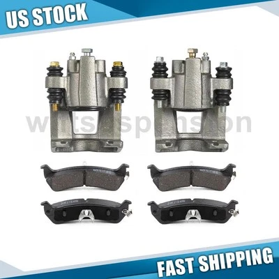 Pastilhas de freio de pinça de freio a disco traseira serve para Ford Explorer Sport 2003 - Imagem 1 de 4