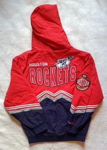 Houston Rockets Mitchell & Ness Jacket Double OG -Phi Slama Jama 95' 🏆- Large🚀 - Picture 1 of 17