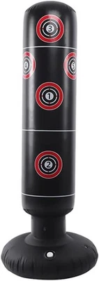 Boxsack Aufblasbarer Freistehender Kickboxsack MMA Training 160cm - Bild 1 von 4