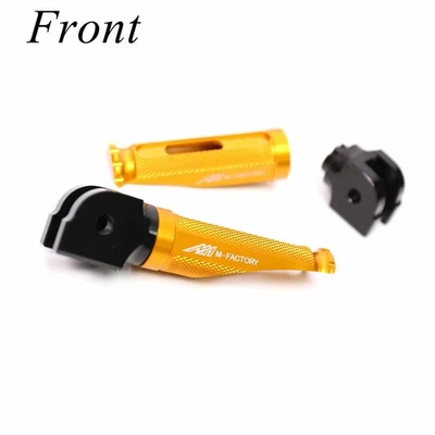 Clavijas delanteras doradas Shinobi para Ducati 916 996 998/S/SP/R todo el año Foto 1 de 4