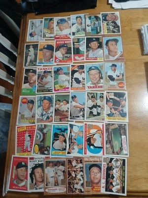 Juego completo conmemorativo de cartas 1996-1997 Topps Mantle #1-36 (casi nuevo-como nuevo) Foto 1 de 2
