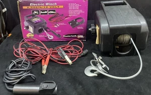 2000LB Portable Electric Winch 12V Remote Control Winch 18’ Boat Truck Trailer - Picture 1 of 12