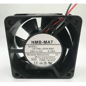 1PCS New NMB 2410ML-05W-B89 24V 0.34A 3-wire inverter cooling fan#QW - Picture 1 of 3