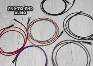 Turntable Ground Wire | 18 AWG Premium Wire w/ Spade | Paracord Sleeve - Picture 1 of 13