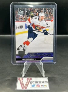 23/24 UD Series 2 - UVIS BALINSKIS YOUNG GUNS #476 Florida Panthers - Picture 1 of 3