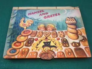 Vojtech Kubasta Raro Artia Praga 1961 Hansel Y Gretel 3D Pop Hasta Libro - Foto 1 di 14
