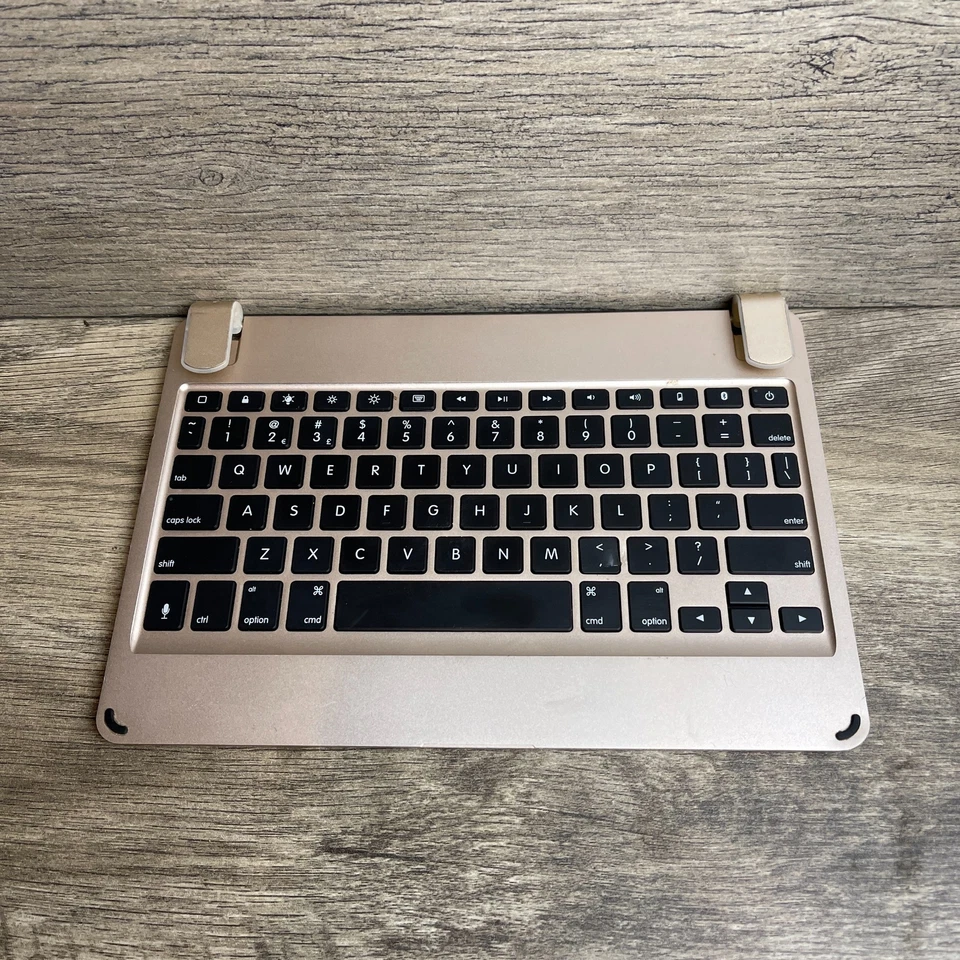 Brydge BRY8003 Gold Wireless Bluetooth QWERTY Keyboard for Apple iPad Pro 10.5" - Image 1 of 3