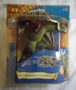 Harry Potter Norbert Dragon Deluxe 8" Action Figure Mattel 2002 New & Sealed - Picture 1 of 8