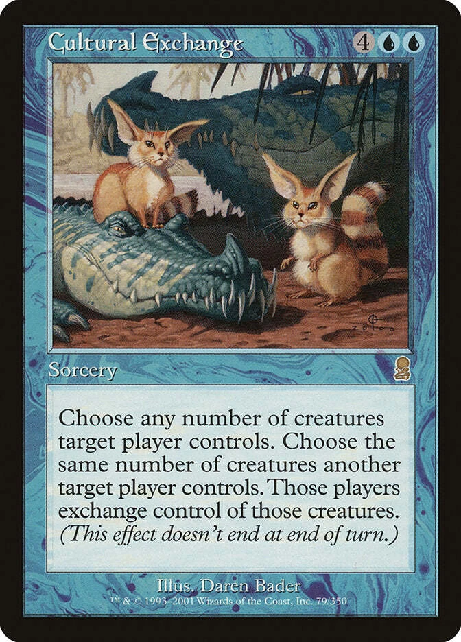 Cultural Exchange [Odyssey] Magic MTG - Image 1 of 1
