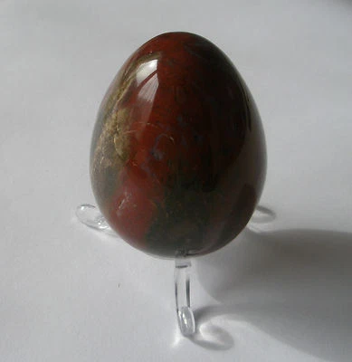  Petrified Fossil Wood Egg  190g - Image 1 of 3