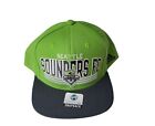 Mls Seattle Sounders Fc Hat Cap Adidas Snapback Adjustable 2012 World Football