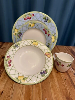 MIKASA OPTIMA Y4001 FRUIT RAPTURE Dinner, Salad, Bowl, Mug/Cup - Sold by piece