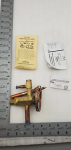 Ermerson Thermal Exoansion Valve HFSC 1/4 SW 45 Range -50F To -10F PN 066554 - Picture 1 of 10