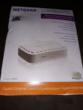 Netgear 5-Port Gigabit Ethernet Switch GS605NA New