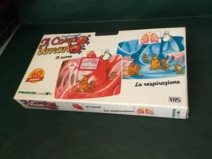 ESPLORANDO IL CORPO UMANO IL CUORE LA RESPIRAZIONE VHS DeAGOSTINI - Imagen 1 de 1