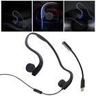 Dual-Side Stereo Neckband Headset Voice Control Stereoreduction Noise Earphone