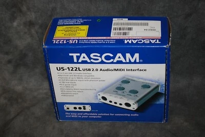 Tascam US-122L Audio MIDI USB Interface NEW 2x2 Mac Windows w/ Software - Image 1 of 4