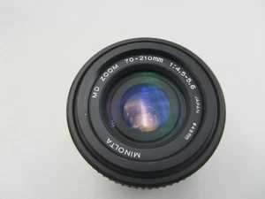 Minolta MD Zoom 70-210mm F4.5-5.6 MD Mount Lens For SLR/Mirrorless Cameras - Picture 1 of 5