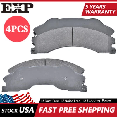 4PCS Front or Rear Ceramic Brake Pads for Chevrolet Express 3500 4500 GMC Savana - Image 1 of 4