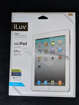 iLuv iPad Clear Screen Protector Kit for iPad2 - Image 1 of 4