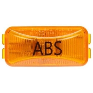 Truck-Lite 15203Y 15 Series, ABS, Incandescent, Yellow Rectangular, 1 Bulb, MC - Picture 1 of 4