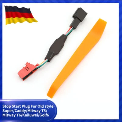 Cavo Avviamento Auto Stop Motore Eliminatore Canceller Connettore per VW Skoda Caddy T5 - Immagine 1 di 4