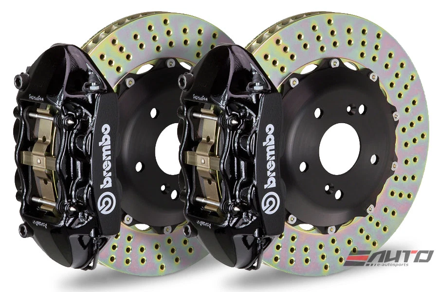 Disco de taladro Brembo Front GT Brake BBK 4Pot negro 328x28 para Miata MX-5 MX5 16-17 Foto 1 de 1