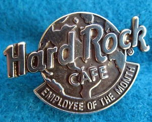 PREMIO AL PERSONAL SERVICIO PLATA ESTERLINA EMPLEADO DEL MES Hard Rock Café PIN - Imagen 1 de 1