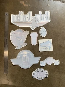 Vintage Harley Decal Sticker Lot 1970's Panhead Shovelhead Ironhead Chopper - Picture 1 of 6