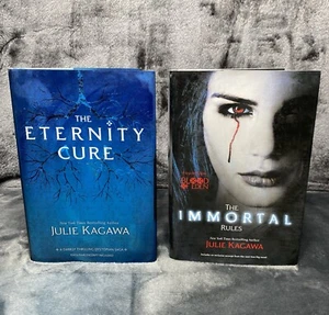 The Eternity Cure & The Immortal Rules by Julie Kagawa, Book Bundle Of 2 - Picture 1 of 14