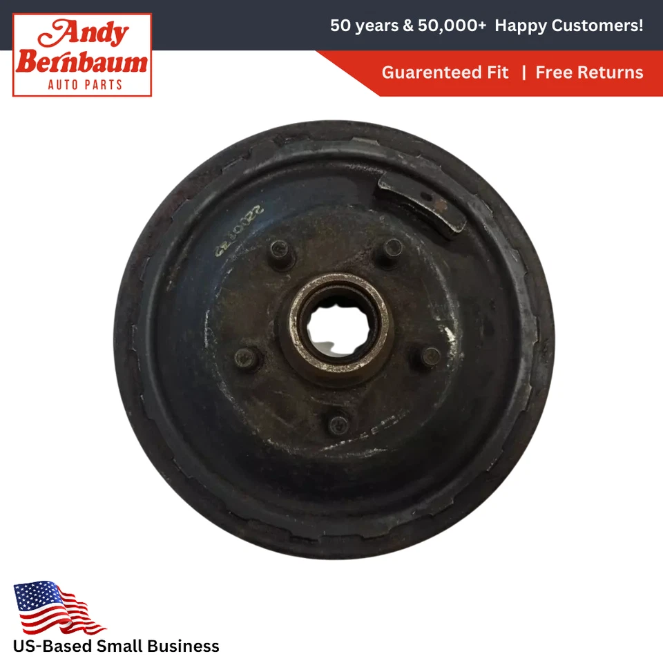 Dodge Plymouth 1960-1961 buje de freno y tambor del lado del pasajero delantero derecho 2200132 nuevo de stock Foto 1 de 4