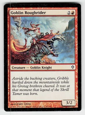 Worldwake #82 Goblin Roughrider - Image 1 of 2