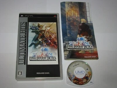 Final Fantasy Tactics (Japanese, Ultimate Hits) PSP Japan import US Seller - Image 1 of 4