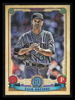 Zack Greinke 2019 Topps Gypsy Queen #62  Arizona Diamondbacks - Image 1 of 2