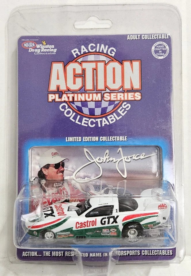 John Force 1/64 1996 Castrol GTX Pontiac Firebird Divertido Coche Acción Die Cast Foto 1 de 4