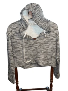 Anthropologie Saturday Sunday Size Small Rehearsal Cropped Hoodie Sweatshirt - Picture 1 of 5