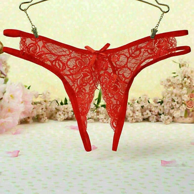 Женские цветочные трусики нижнее белье стринги белье трусиков кружевные трусы - Изображение 1 из 4