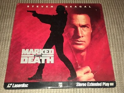 Marked for Death (Laserdisc, 1991) STEVEN SEAGAL DIGITAL SOUND GREAT FILM RARE Foto 1 de 2