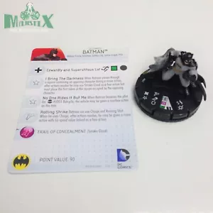 Heroclix Batman: Streets of Gotham set Batman #047 ¡Figura súper rara con tarjeta! - Imagen 1 de 1