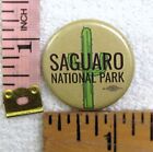 Vintage Saguaro National Park Arizona Cactus Pinback Button Pin