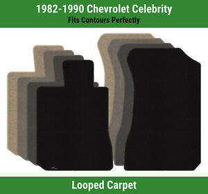Lloyd Classic Loop Front Row Carpet Mats for 1982-1990 Chevrolet Celebrity 
