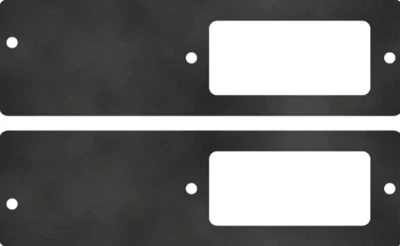 Conjunto de junta moldura marcador frontal REA 1968-1969 Nova Impala Bel Air Chevelle - Imagem 1 de 2