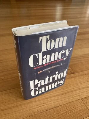 Patriot Games by Tom Clancy • SIGNED First Edition First State Hardcover Foto 1 de 4