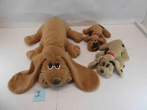 3x Schildkröt Hund "Wauzi" Stofftier 90er Jahre Kuscheltier Plüsch Vintage Spiel - Bild 1 von 23