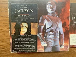 Michael JACKSON History past Present 2 x CASSETTE Epic (Box Set + Booklet) - Picture 1 of 10