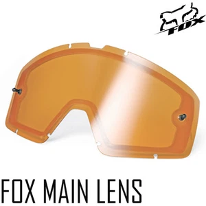 FOX GENUINE ENDURO DUAL LENS MOTOCROSS MX ORANGE ENDURO fits FOX MAIN - Picture 1 of 3